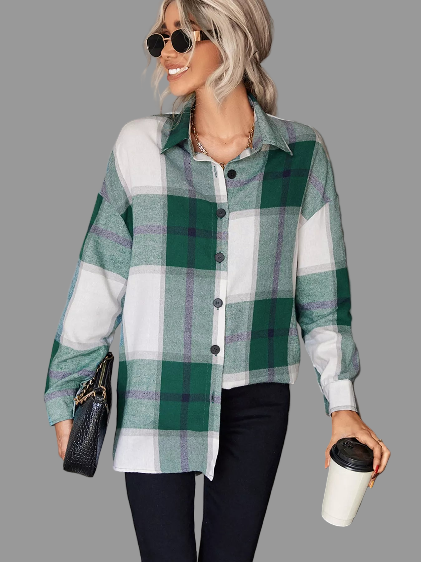 Flannel Fix Button-Down