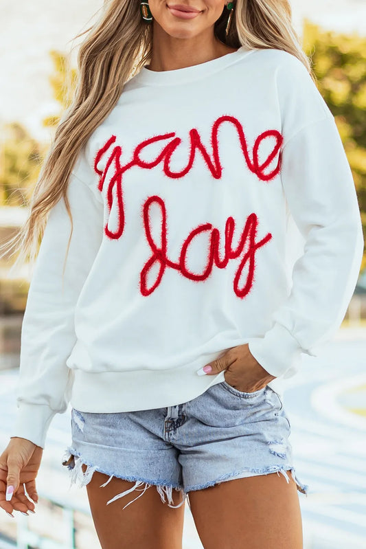 Game Day Cursive Sweatshirt