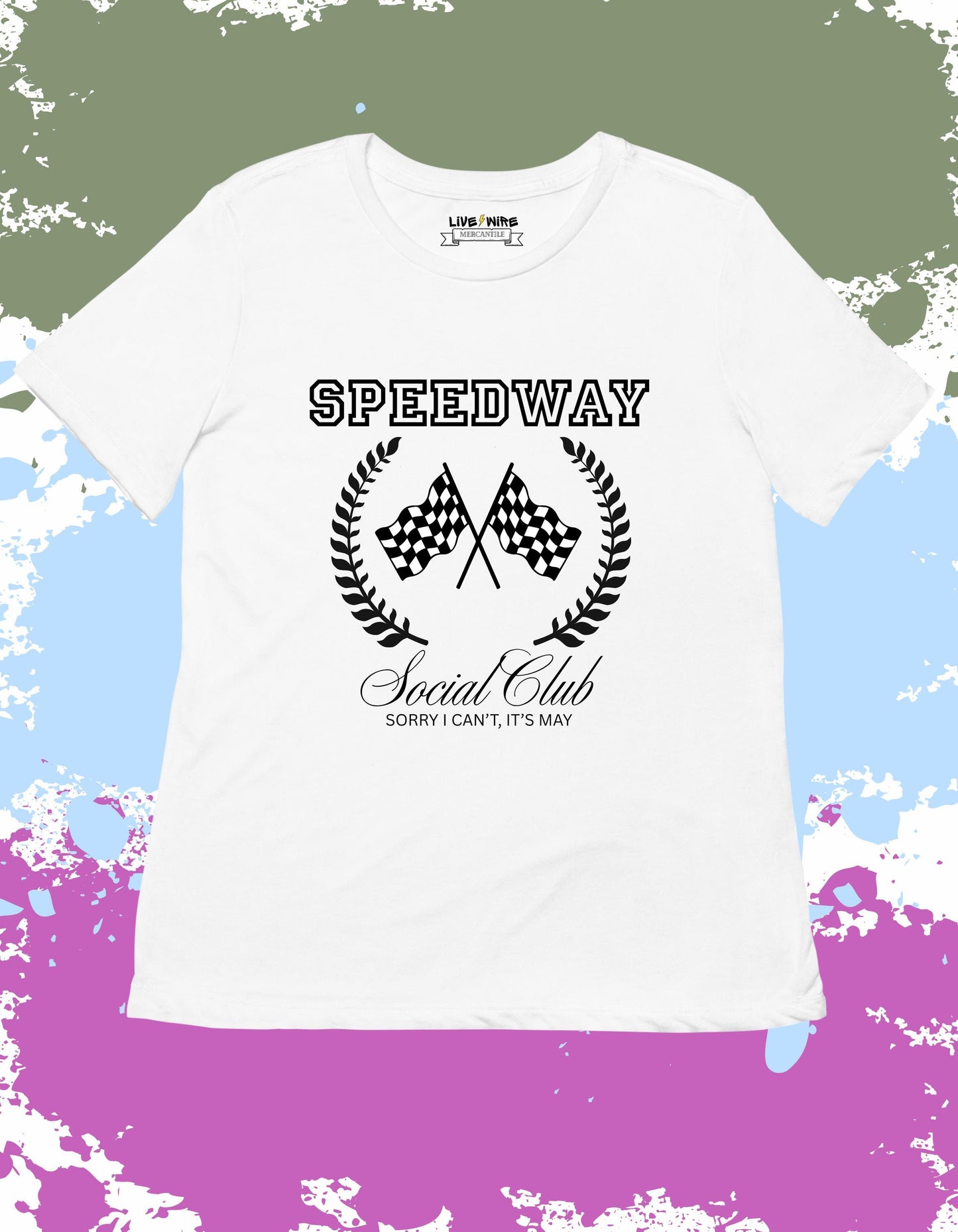 Speedway Social Club Shirt - Your Choice: Tee/Tank/Crop/Sweatshirt