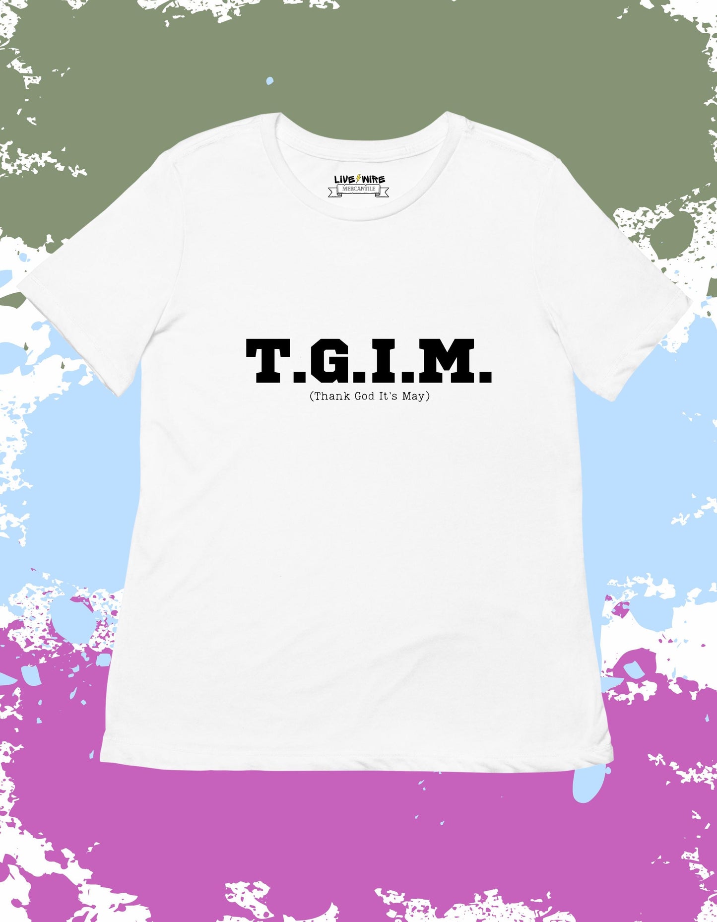 T.G.I.M. Shirt – Thank God It’s May Tee for Indy 500 Month Fans