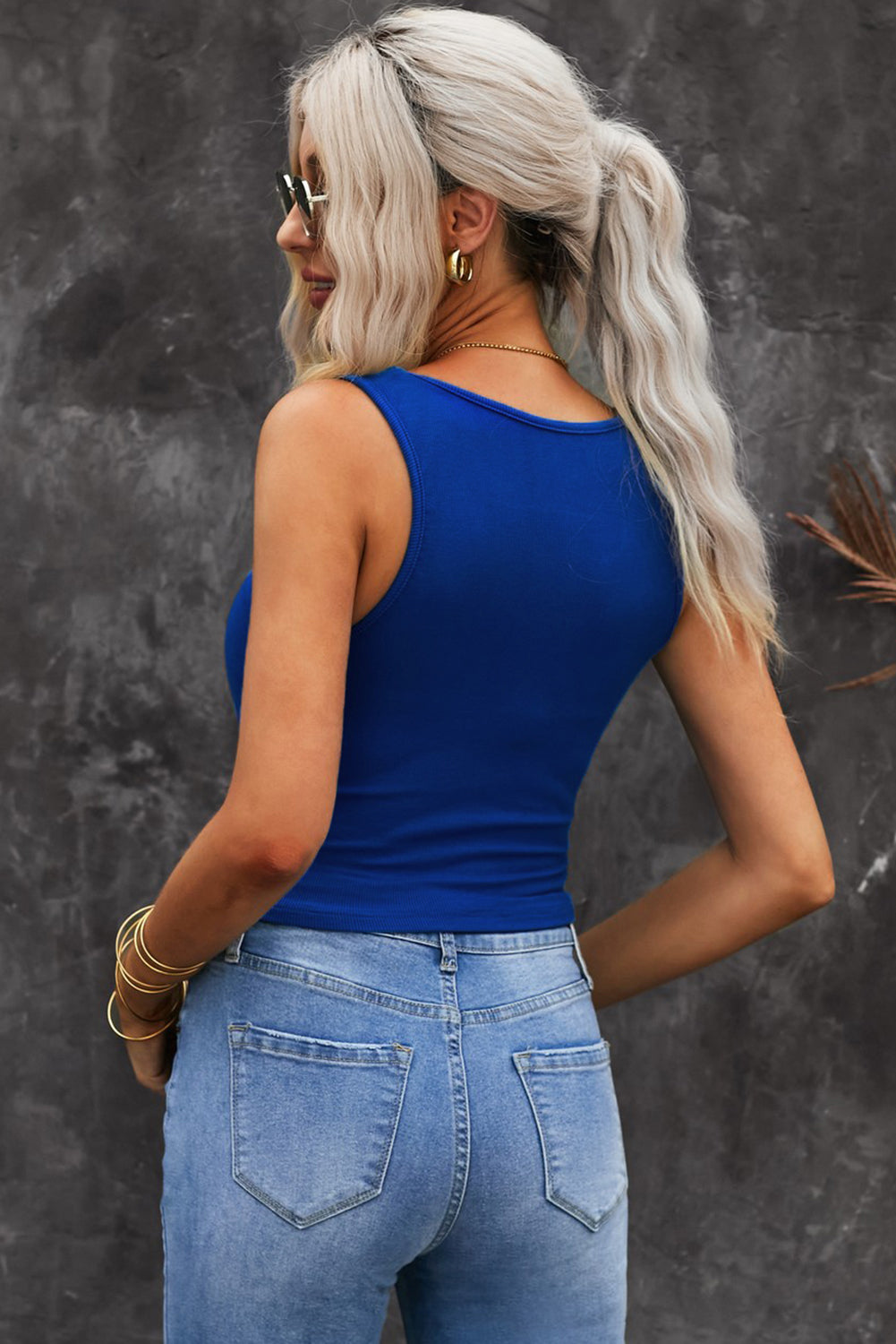 Basic Cropped Tank Top
