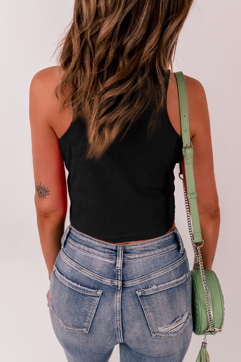 Basic Cropped Tank Top