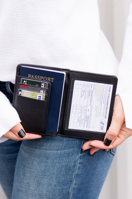Passport & Vaccine Credit Card Wallet