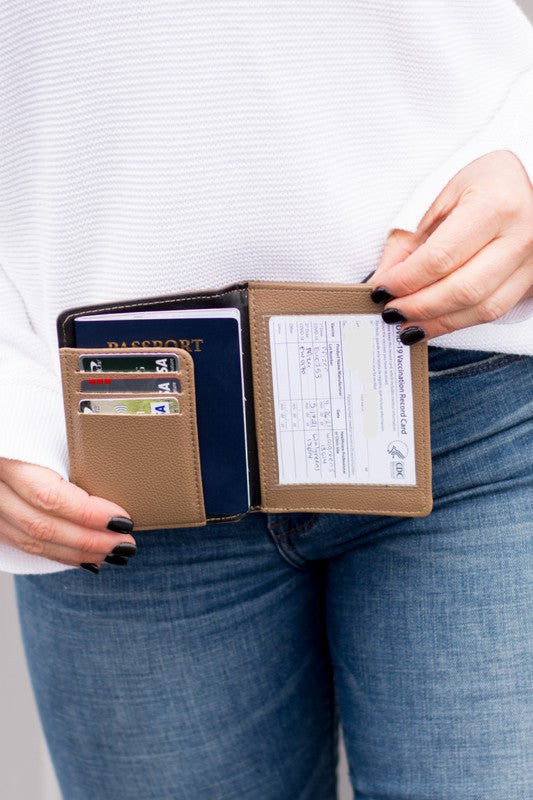 Passport & Vaccine Credit Card Wallet