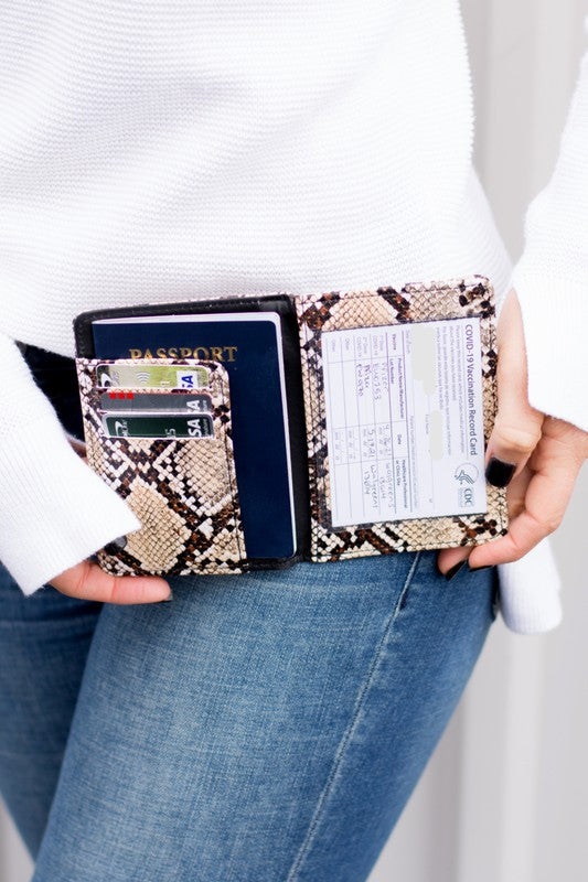 Passport & Vaccine Credit Card Wallet