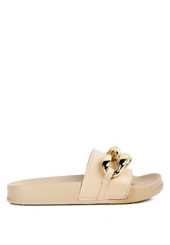 Ishtar Metallic Chain Metal Slides