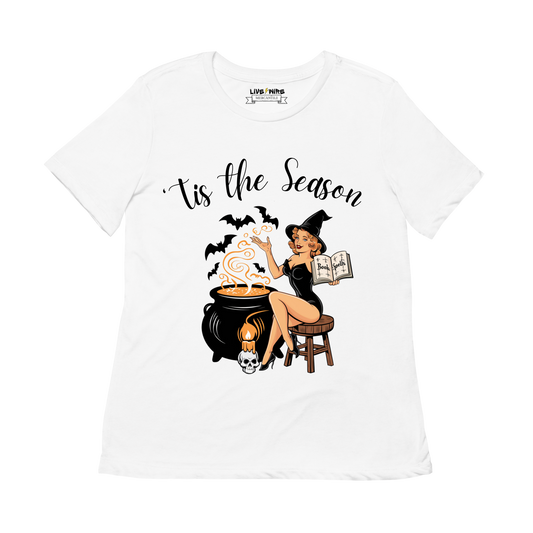 ’Tis the Season Retro Witch Tee
