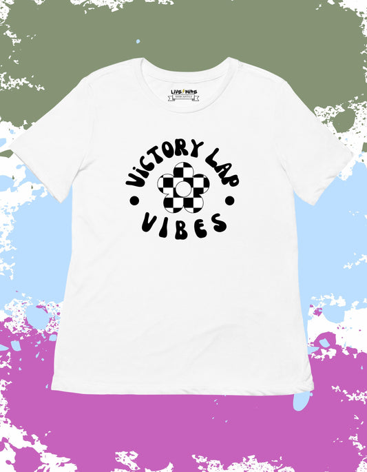 Victory Lap Vibes Shirt • Your Choice: T-shirt/Tank/Crop/Sweatshirt