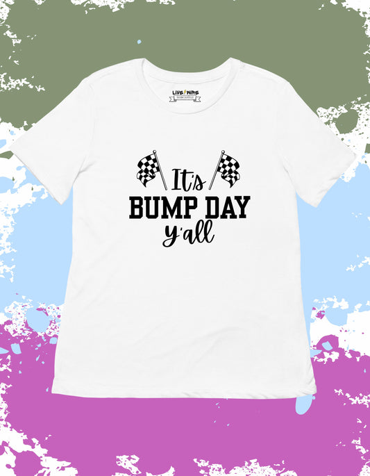 It’s Bump Day Y’all Shirt • Checkered Flag Racing Tee • Indy 500 Shirt Women Men • Southern Race Day Shirt • May Month Tee